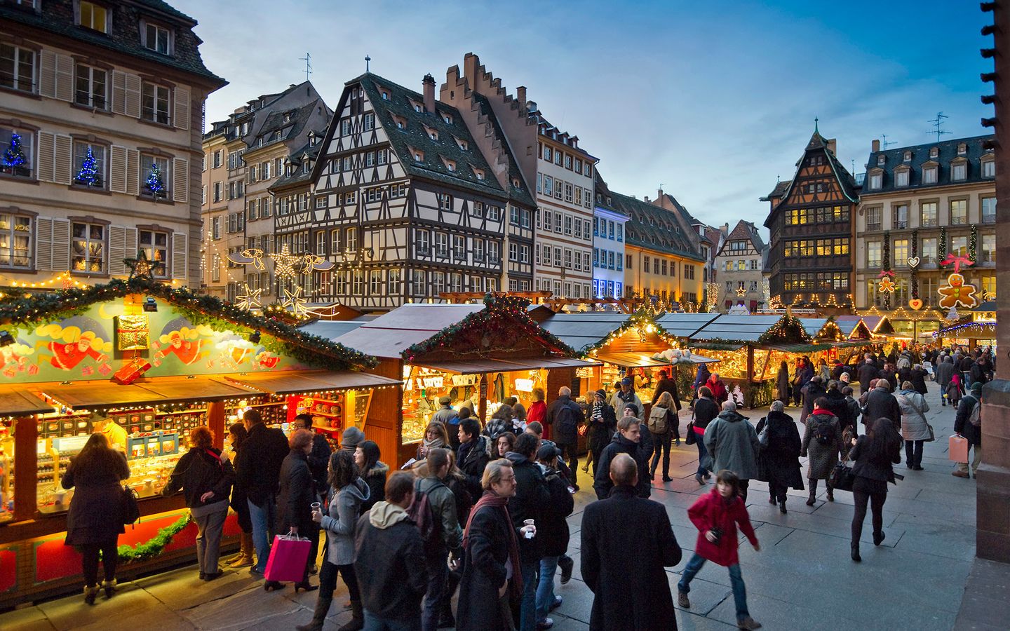 The Christmas market