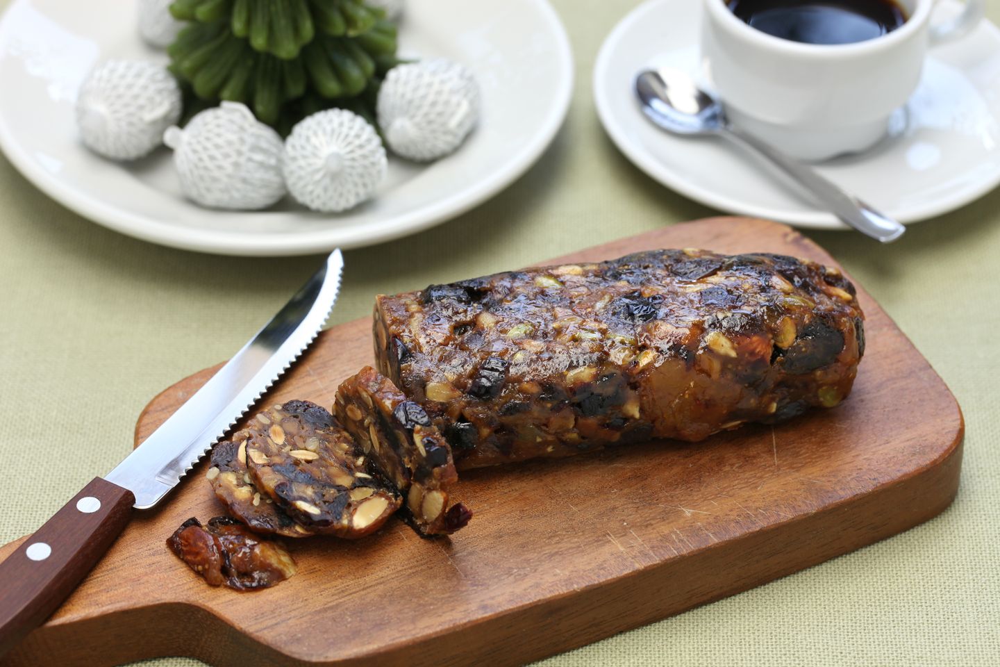 Beerawecka, Alsatian Christmas fruit cake.