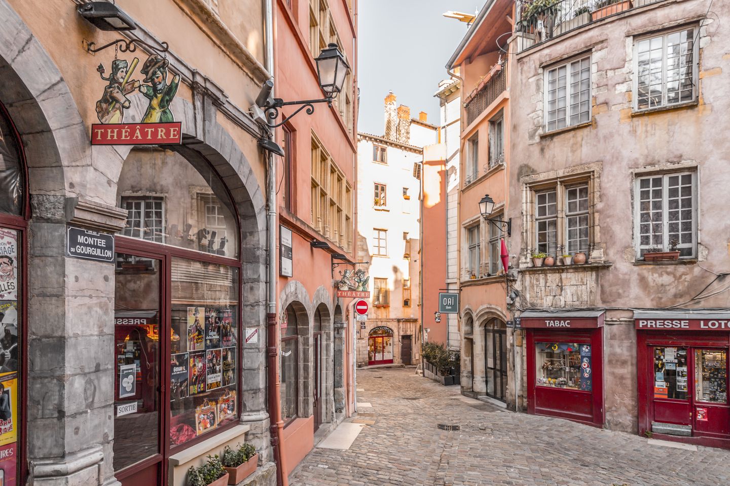 Where to stay in Lyon A charming street in Lyon's old town