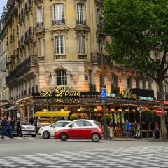 The famous restaurant Le Dome in Montparnasse